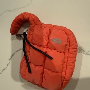 FP Movement by Free People Bright Coral Quilted mini Bag